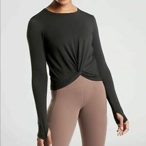 Athleta Cropped Long Sleeve